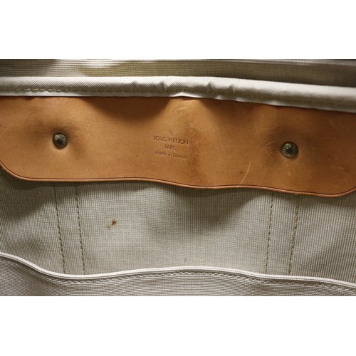 83 - WITHDRAWN - The Bobby Davro Collection: Louis Vuitton Sirius 50 soft sided suitcase, monogrammed can... 