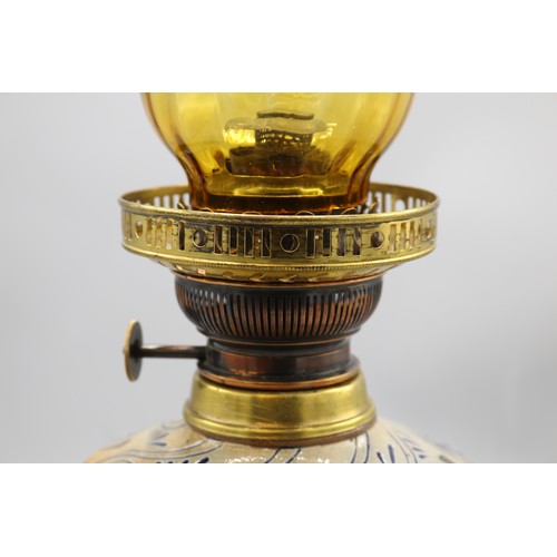 1061 - Martin Brothers, Robert Wallace Martin stoneware vase, incised spiral decoration, blue glaze, later ... 