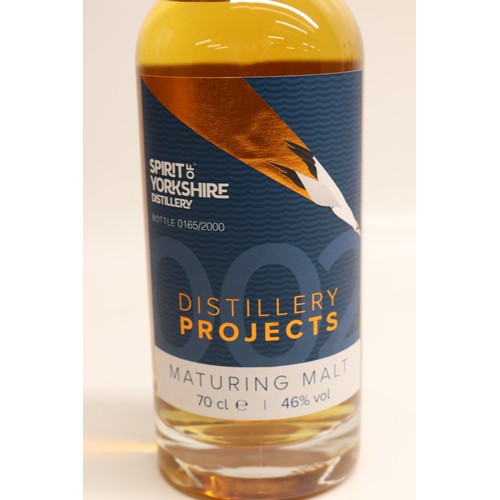 1098 - Spirit of Yorkshire Distillery, Filey Bay - Distillery Projects, Batch 002, Maturing Malt Whisky, 70... 