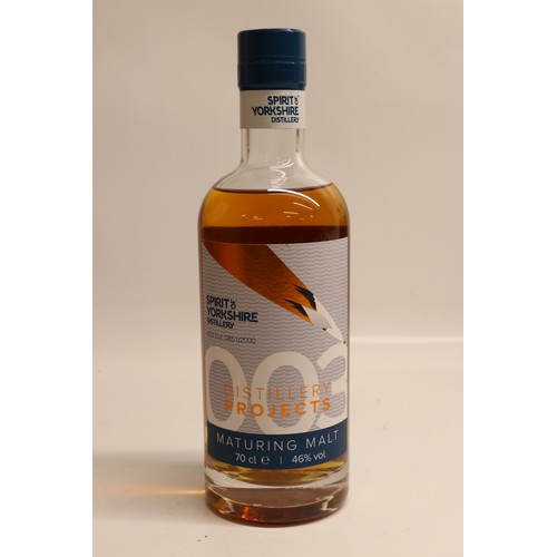 1100 - Spirit of Yorkshire Distillery, Filey Bay - Distillery Projects, Batch 003, Maturing Malt Whisky, 70... 