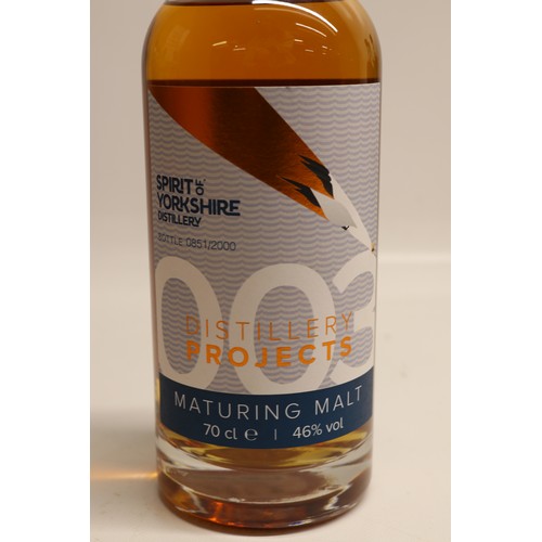 1100 - Spirit of Yorkshire Distillery, Filey Bay - Distillery Projects, Batch 003, Maturing Malt Whisky, 70... 