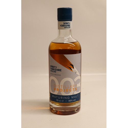 1101 - Spirit of Yorkshire Distillery, Filey Bay - Distillery Projects, Batch 003, Maturing Malt Whisky, 70... 