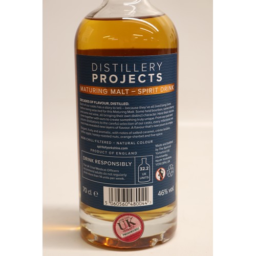 1102 - Spirit of Yorkshire Distillery, Filey Bay - Distillery Projects, Batch 004, Maturing Malt Whisky, 70... 