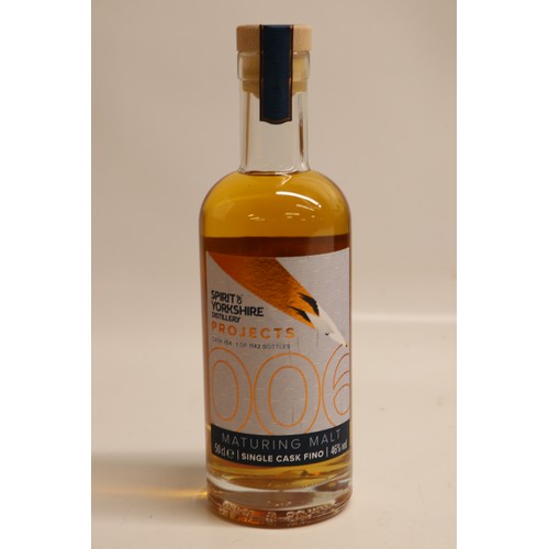 1105 - Spirit of Yorkshire Distillery, Filey Bay - Distillery Projects, Batch 006, Single Cask Fino Malt Wh... 