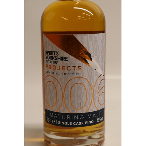 1105 - Spirit of Yorkshire Distillery, Filey Bay - Distillery Projects, Batch 006, Single Cask Fino Malt Wh... 
