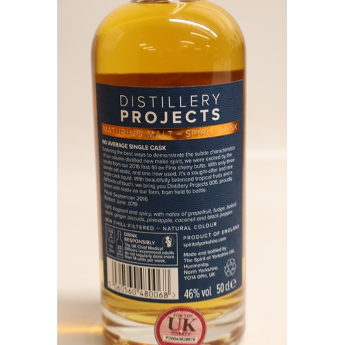 1105 - Spirit of Yorkshire Distillery, Filey Bay - Distillery Projects, Batch 006, Single Cask Fino Malt Wh... 