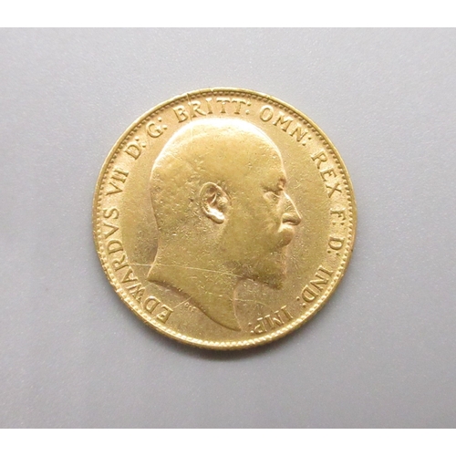 9 - Edward VII (1901-1910) 1906 Sovereign
Bradley's Shipping £20.00 plus vat (UK Only)