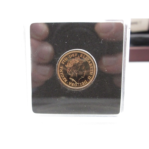 48 - Queen Elizabeth II (1952-2022) 2021 Half-Sovereign, encapsulated in case with COA
Bradley's Shipping... 