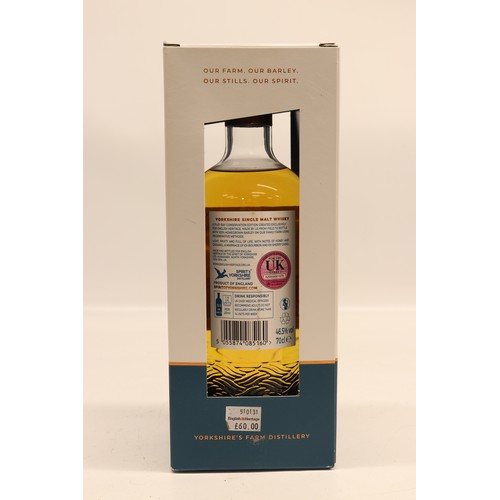 1106 - Spirit of Yorkshire Distillery, Filey Bay - English Heritage special edition, Single Malt Whisky, 70... 