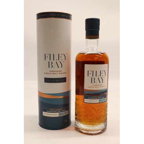 1109 - Spirit of Yorkshire Distillery, Filey Bay - Yorkshire Day 2021, Special Release, Single Malt Whisky,... 