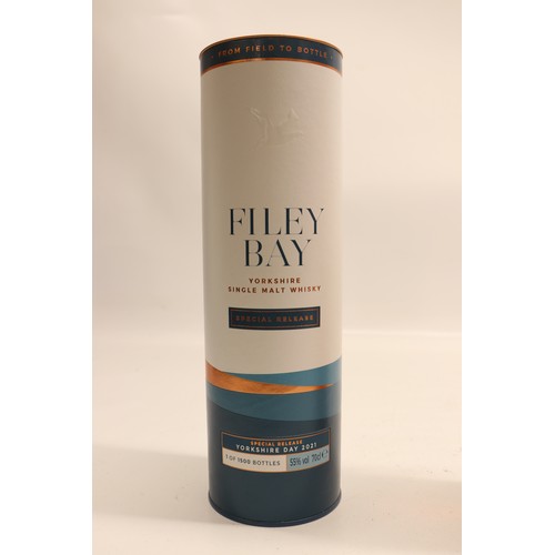 1109 - Spirit of Yorkshire Distillery, Filey Bay - Yorkshire Day 2021, Special Release, Single Malt Whisky,... 