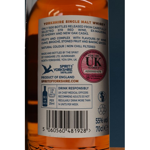 1113 - Spirit of Yorkshire Distillery, Filey Bay - Yorkshire Day 2024, Special Release, Single Malt Whisky,... 