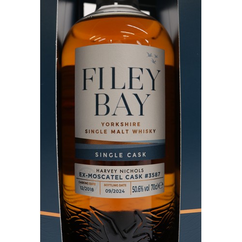 1115 - Spirit of Yorkshire Distillery, Filey Bay - Harvey Nichols special edition, Ex-Moscatel Single Cask ... 