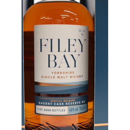 1117 - Spirit of Yorkshire Distillery, Filey Bay - Special Release, Sherry Cask Reserve #5, Single Malt Whi... 