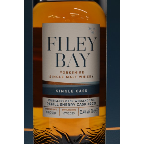 1119 - Spirit of Yorkshire Distillery, Filey Bay - Distillery Open Weekend 2025, Refill Sherry Single Cask ... 