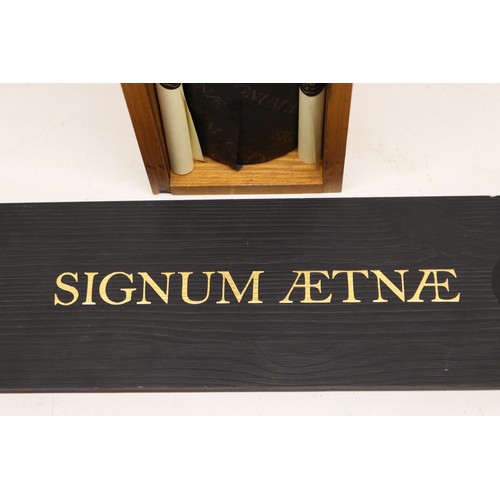 1092 - Firriato 2014 Signum Etna Doc Riserva in original wood case, with original packaging and papers stil... 