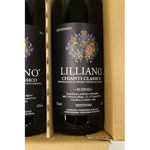 1093 - Tenuta di Lilliano (Ruspoli) Chianti Classico DOCG, Tuscany; six cased 750ml bottles, 14.5%vol, 2017... 