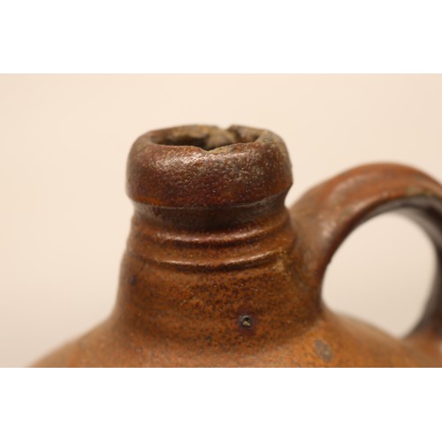 1037 - Stoneware salt glazed swollen form flagon, possibly Halifax, H41cm
Bradley's Shipping £48.00 plus va... 