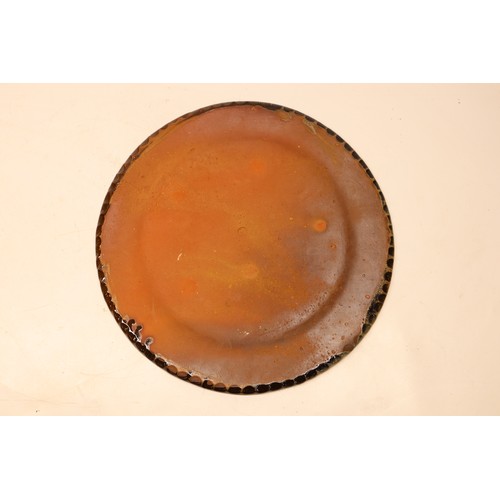 1082 - Hannah McAndrew (1977-) large charger with abstract treacle glaze, W44cm
Bradley's Shipping £48.00 p... 