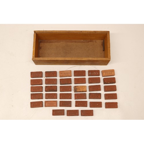 1068 - Verwood, perfume bricks, likely for Liberty, London circa 1920s, large qty.
Bradley's Shipping POA h... 