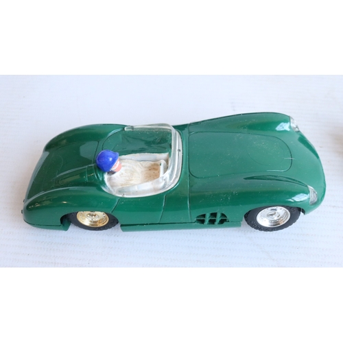 Collection of seventeen previously run 1/32 scale slot car models from ...