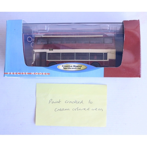 Collection of twenty seven diecast 1/76 scale bus models from EFE ...