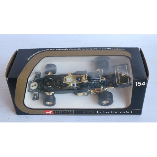 Collection of diecast model racing themed car models from Corgi to ...