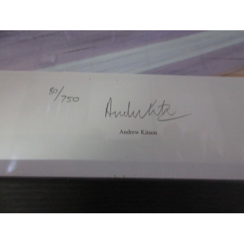 Framed Limited Edition print 'British Pride' (#80/750) by Andrew Kitson ...