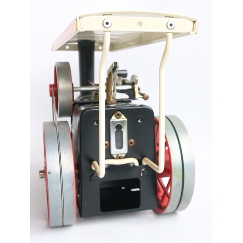 13 - Boxed Mamod TE1a Steam Tractor model with accessories, model appears never run with no scorching, ov... 