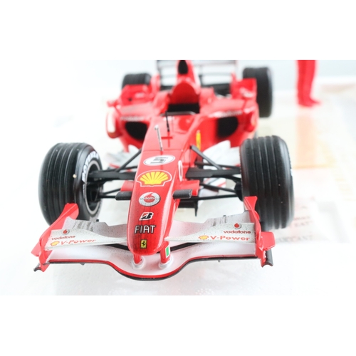 Hot Wheels Racing 1/18 scale J2996 Ferrari 248 F1 Michael