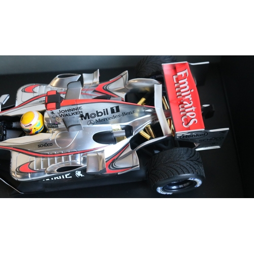 190 - Minichamps limited edition (of 3333 examples) 1/18 scale diecast McLaren Mercedes MP4-21, Lewis Hami... 