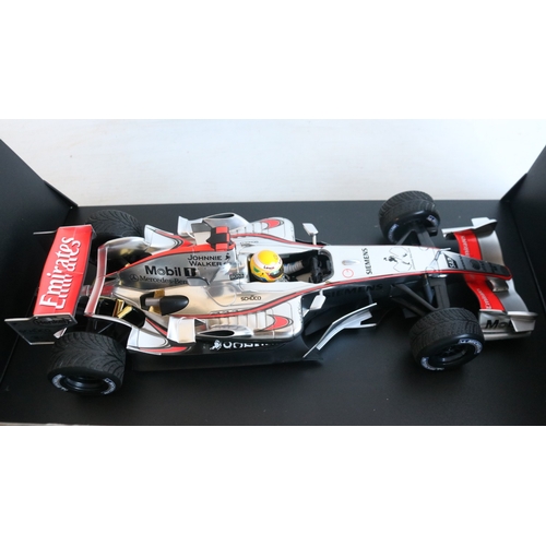 190 - Minichamps limited edition (of 3333 examples) 1/18 scale diecast McLaren Mercedes MP4-21, Lewis Hami... 