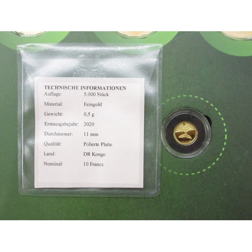 52 - Windsor Mint - Tierische Superlative/Superlative Creatures coin set to inc. 24ct 0.5g coin
Bradley's... 