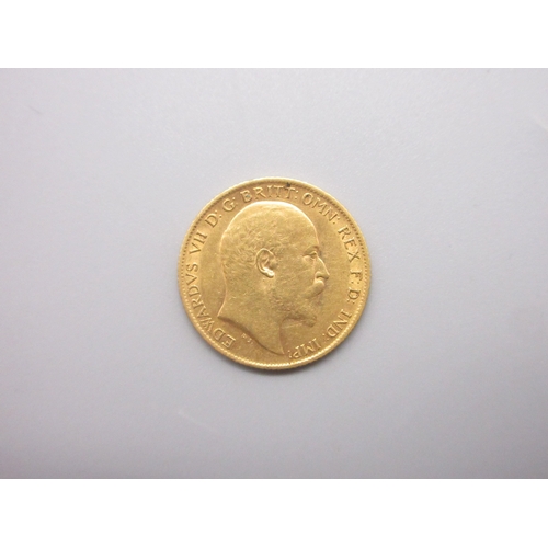 37 - Edward VII (1901-1910) 1906 Half-Sovereign
Bradley's Shipping £20.00 plus vat (UK Only)