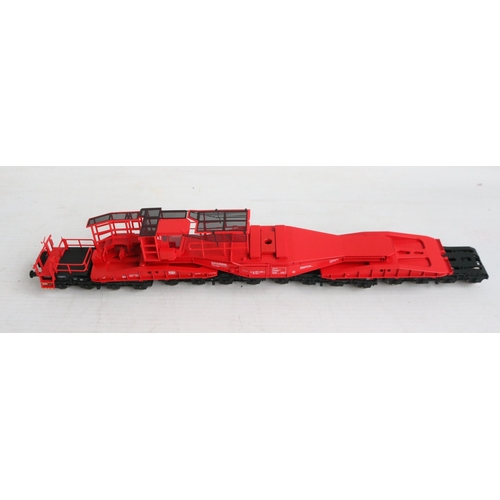 19 - Marklin HO gauge 48295 DB German Railways Schwerlastwagen (Heavy Duty Car) highly detailed diecast r... 