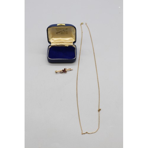 42 - 14ct stamped Gold Chain 24