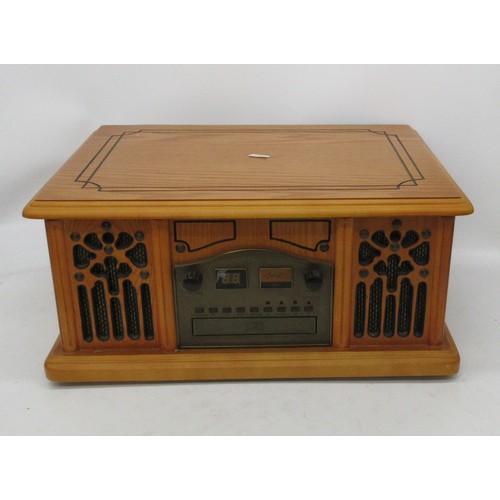 Collection of items incl. Prolectrix retro style 4 in 1 media unit ...