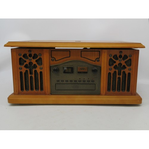 Collection of items incl. Prolectrix retro style 4 in 1 media unit ...