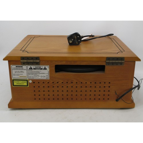 Collection of items incl. Prolectrix retro style 4 in 1 media unit ...