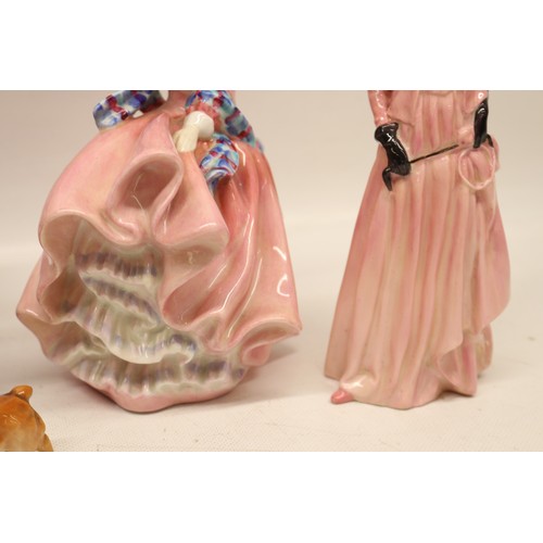 794 - Royal Doulton, 'Sweet & Twenty' HN1549; 'The Jester' limited edition 416 of 1500; 'The Lady Jester' ... 