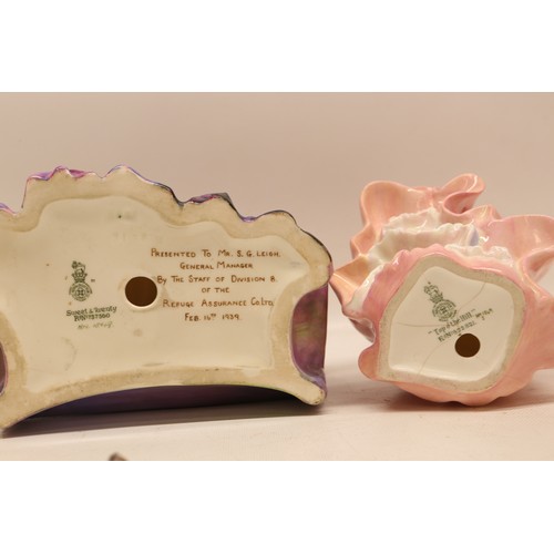 794 - Royal Doulton, 'Sweet & Twenty' HN1549; 'The Jester' limited edition 416 of 1500; 'The Lady Jester' ... 