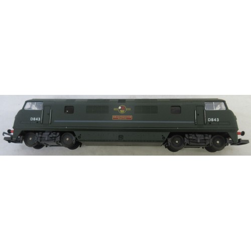 60 - Seven OO gauge Class 42 diesel locomotives by Lima and Mainline (1x unboxed) to incl. 'Magnificent' ... 