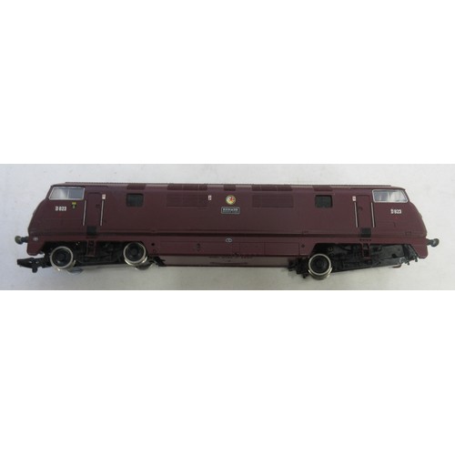 59 - Seven OO gauge Class 42 diesel locomotives by Lima and Mainline (1x unboxed), some in BR Maroon live... 
