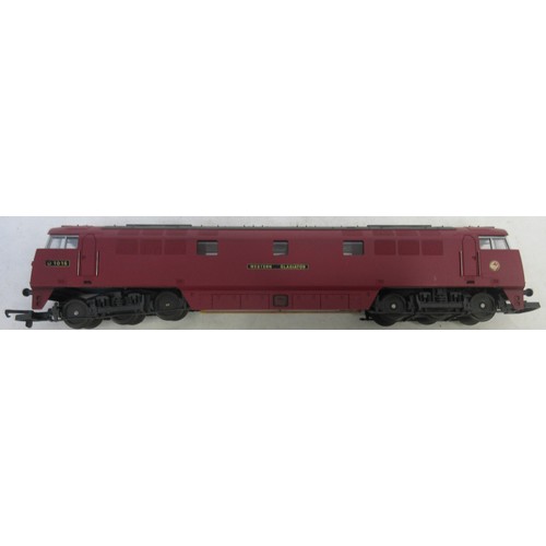 59 - Seven OO gauge Class 42 diesel locomotives by Lima and Mainline (1x unboxed), some in BR Maroon live... 