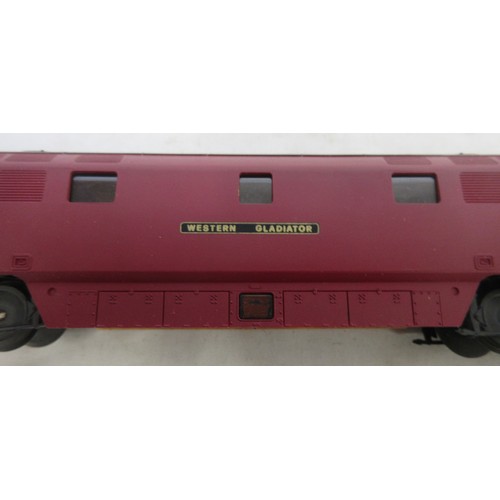 59 - Seven OO gauge Class 42 diesel locomotives by Lima and Mainline (1x unboxed), some in BR Maroon live... 