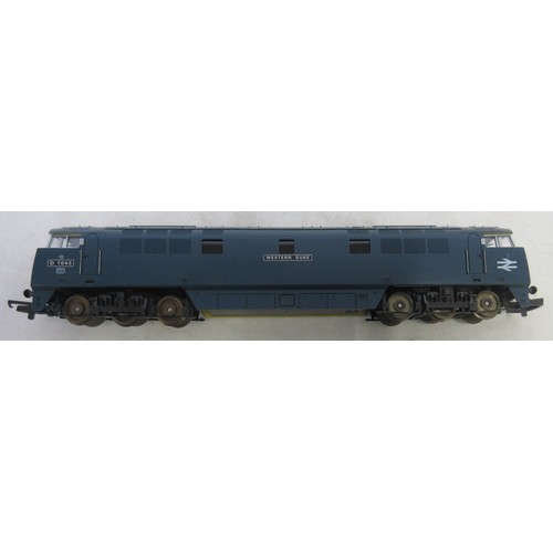 59 - Seven OO gauge Class 42 diesel locomotives by Lima and Mainline (1x unboxed), some in BR Maroon live... 