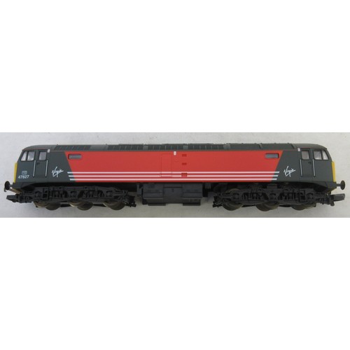 56 - Seven OO gauge Class 47 diesel locomotives by Lima to incl. 'North Star' in BR Intercity livery, 'Is... 