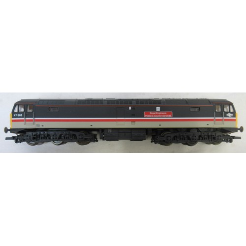 53 - Six OO gauge Class 47 diesel locomotives by Lima to incl. 'Royal Engineers Postal & Courier Services... 
