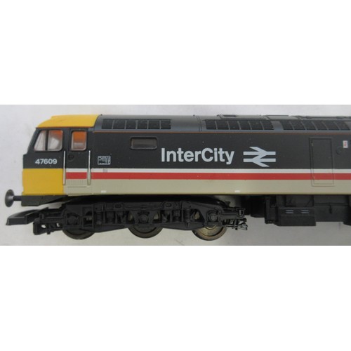 52 - Six OO gauge Class 47 diesel locomotives by Lima to incl. Intercity 'Firefly', Network South East 'C... 