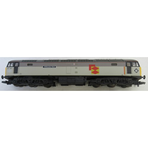 52 - Six OO gauge Class 47 diesel locomotives by Lima to incl. Intercity 'Firefly', Network South East 'C... 